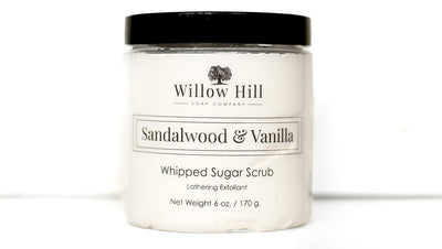 Sandalwood & Vanilla Whipped Sugar Scrub