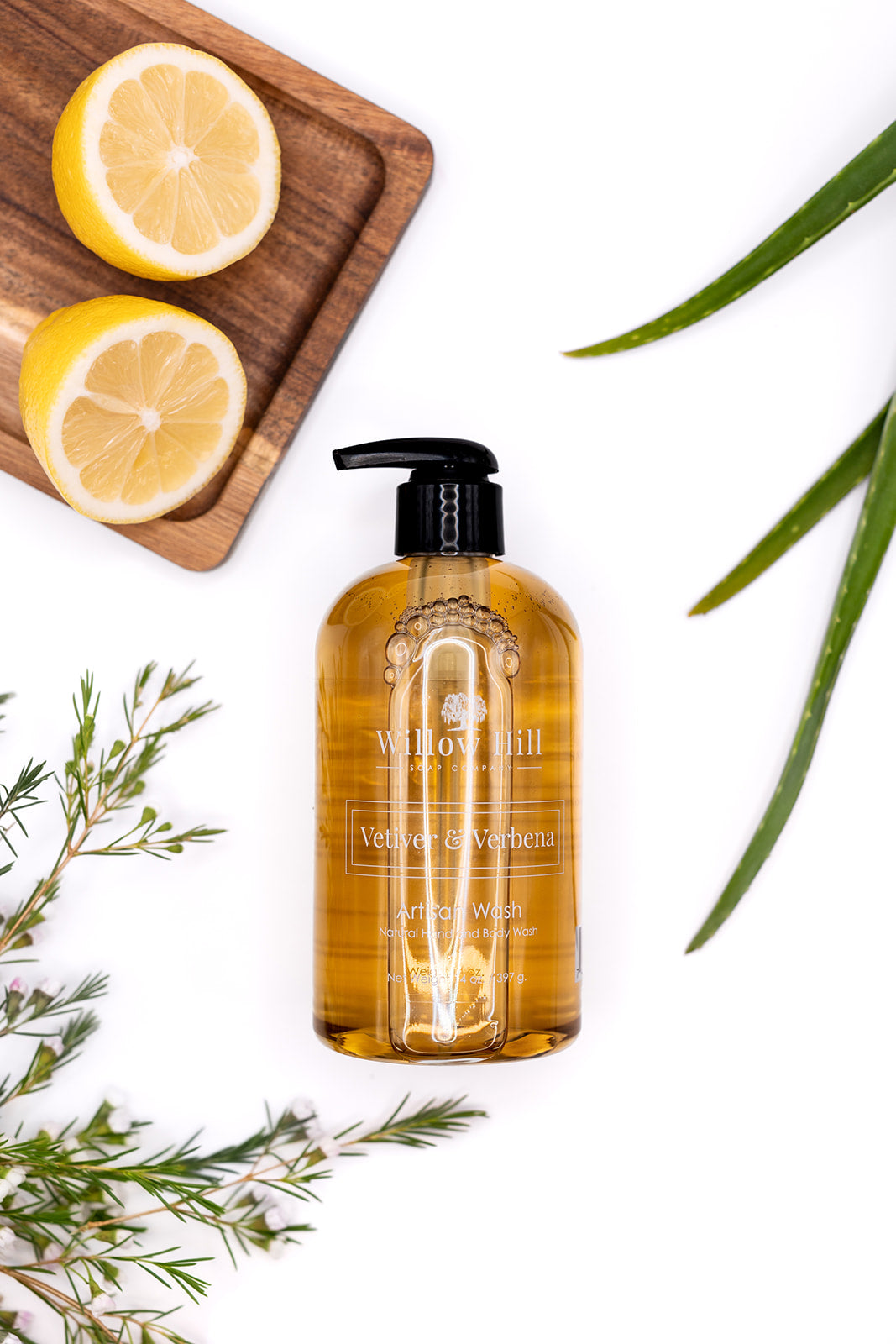 Vetiver & Verbena Artisan Wash – Willow Hill Soap Company