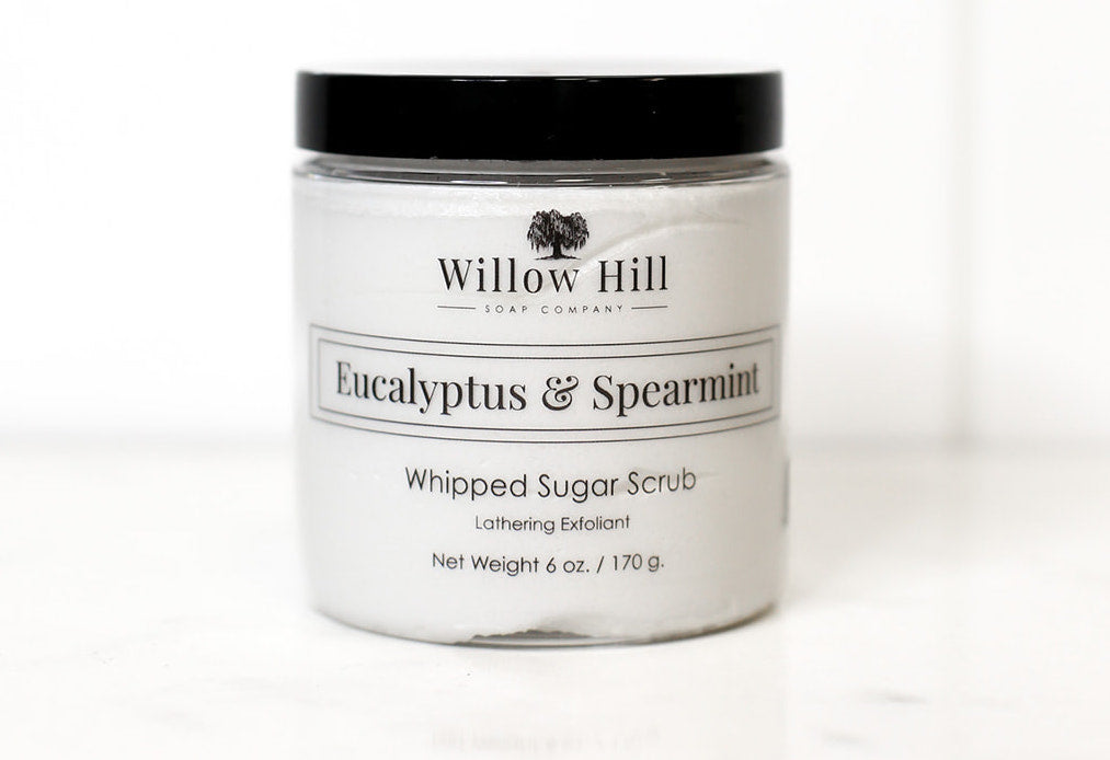Eucalyptus & Spearmint Whipped Sugar Scrub