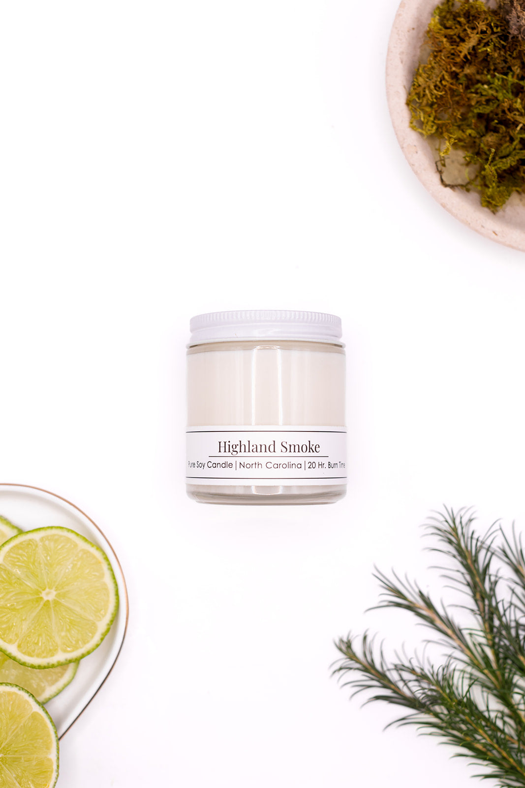 Highland Smoke 4 oz Soy Candle