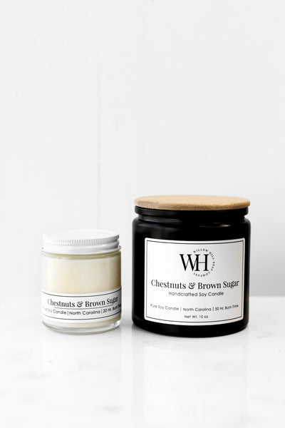 Chestnuts & Brown Sugar 4 oz Candle