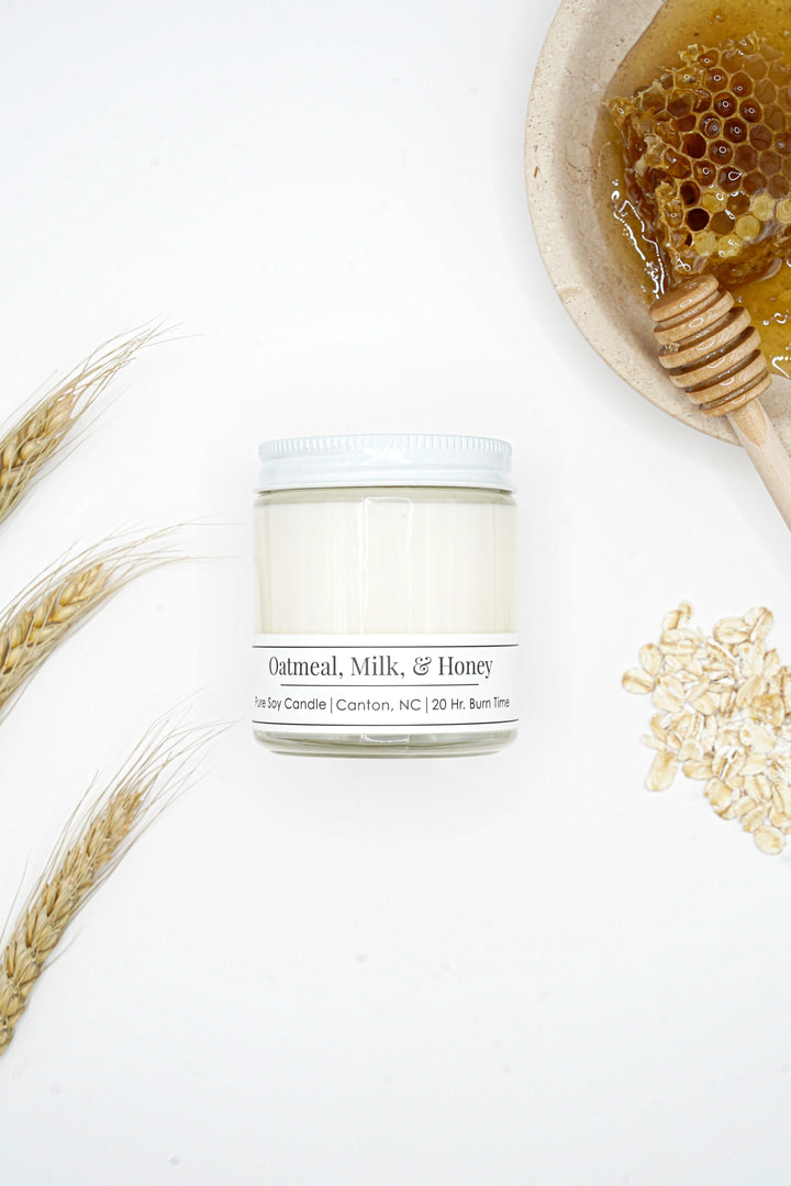 Oatmeal, Milk, &amp; Honey 4 oz Soy Candle