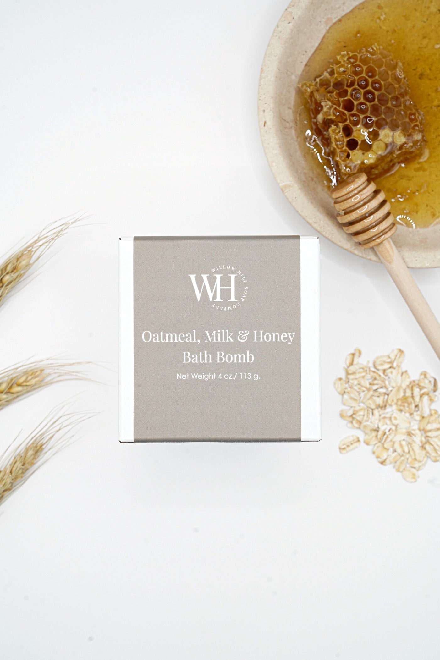 Oatmeal, Milk, & Honey Bath Bomb