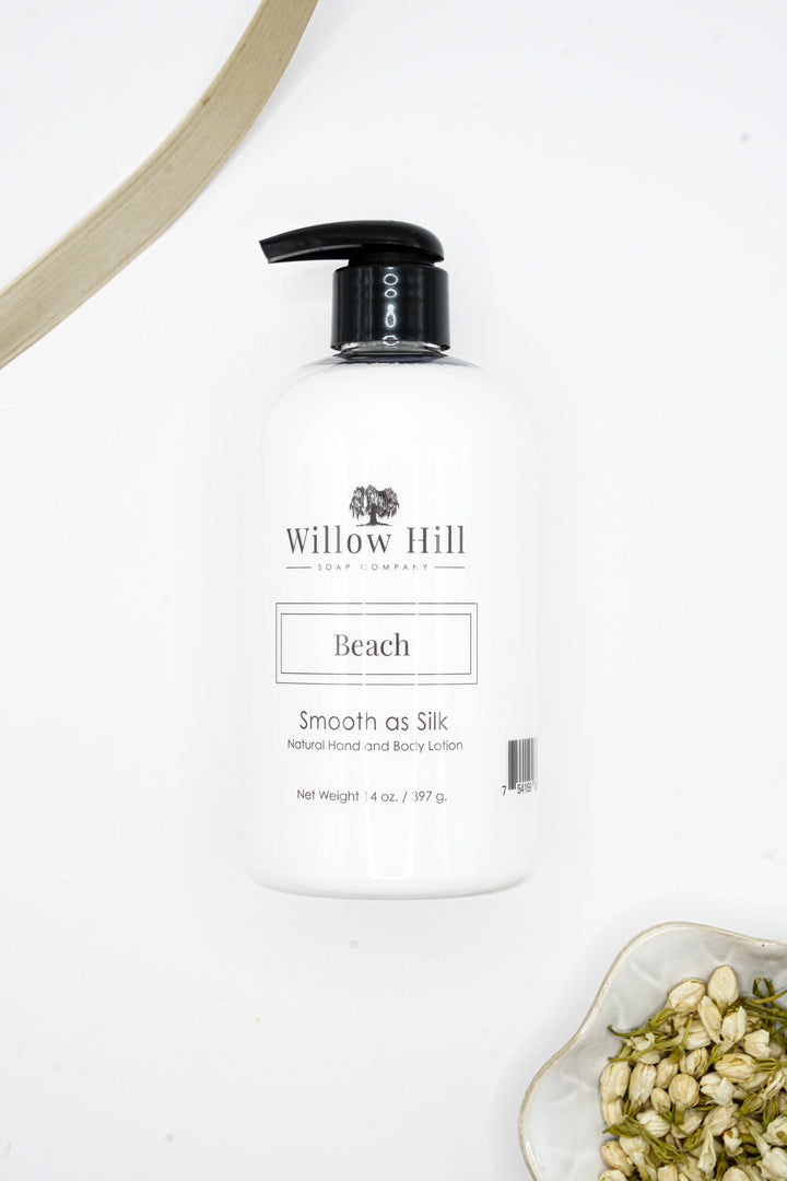 Beach Smooth as Silk Lotion – Willow Hill Soap Company