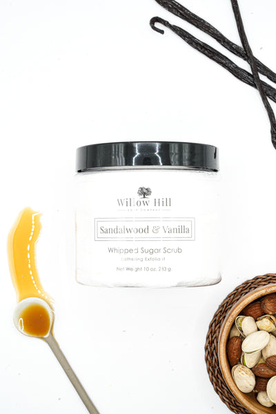 Sandalwood & Vanilla Whipped Sugar Scrub