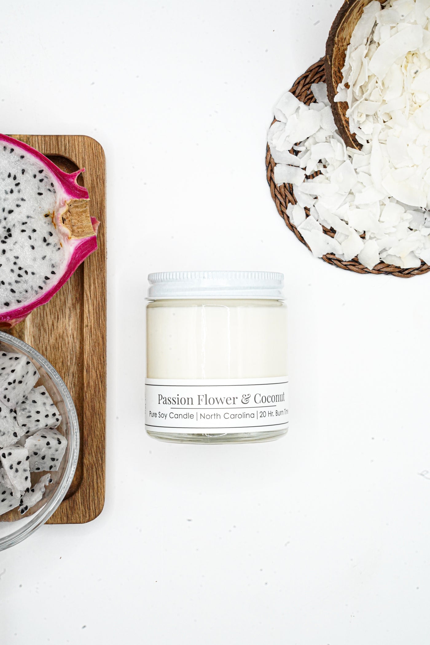 Passion Flower & Coconut 4 oz Candle