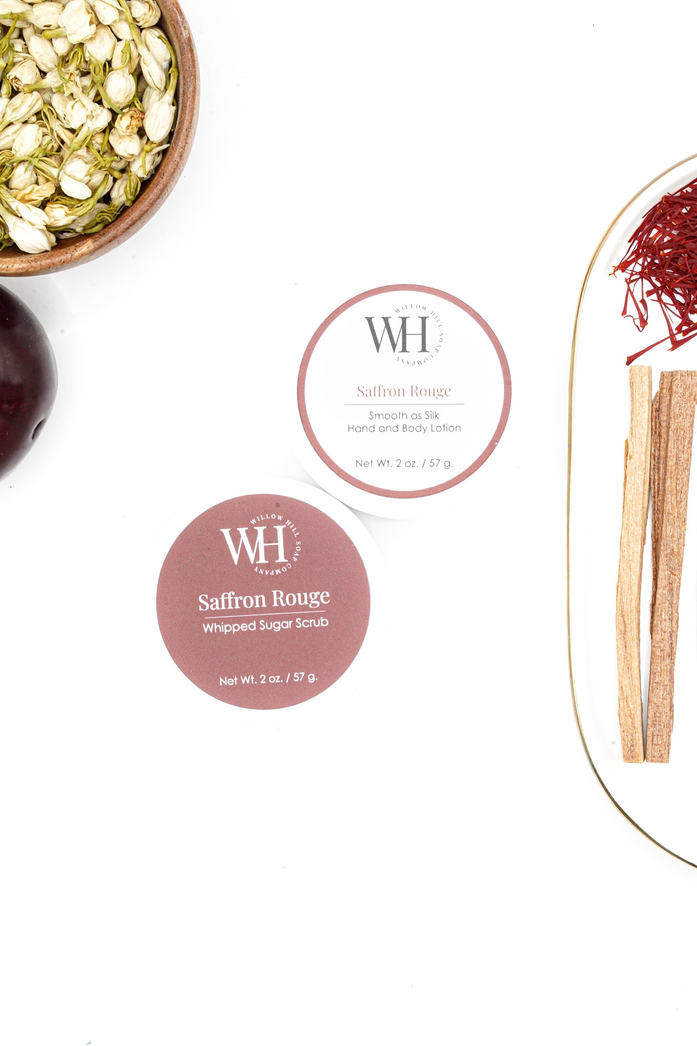 Saffron Rouge 2 oz Duo Set