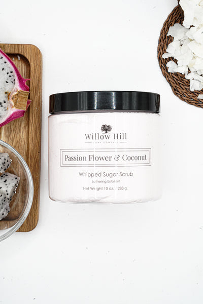 Passion Flower & Coconut Whipped Sugar Scrub