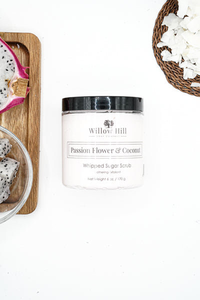 Passion Flower & Coconut Whipped Sugar Scrub