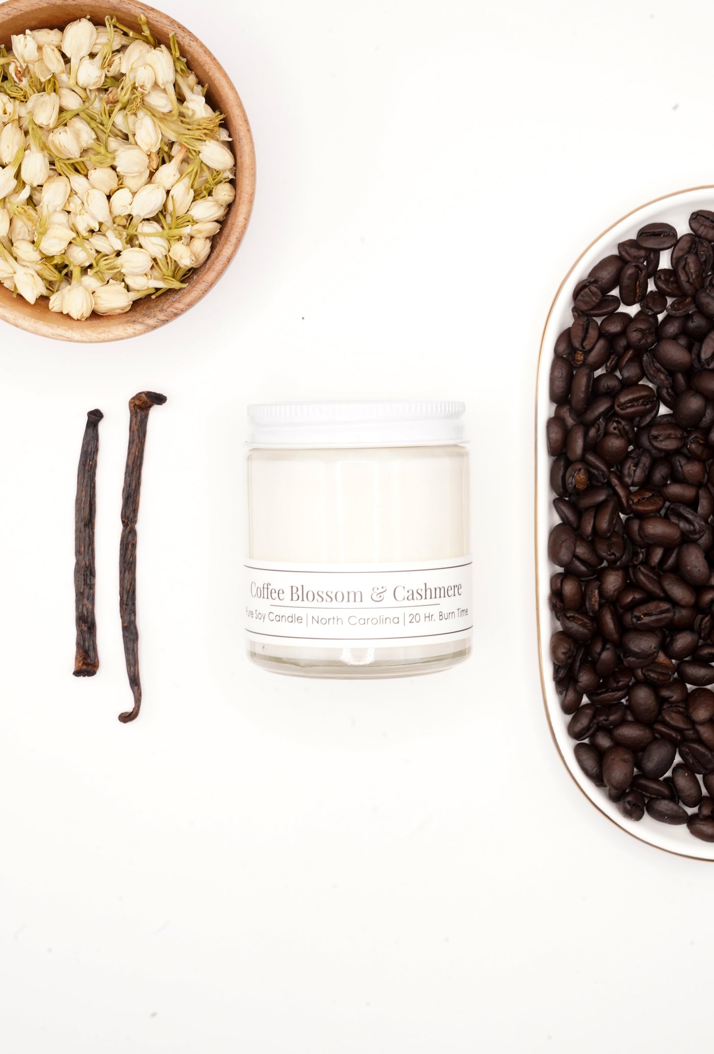 Coffee Blossom & Cashmere 4 oz Candle