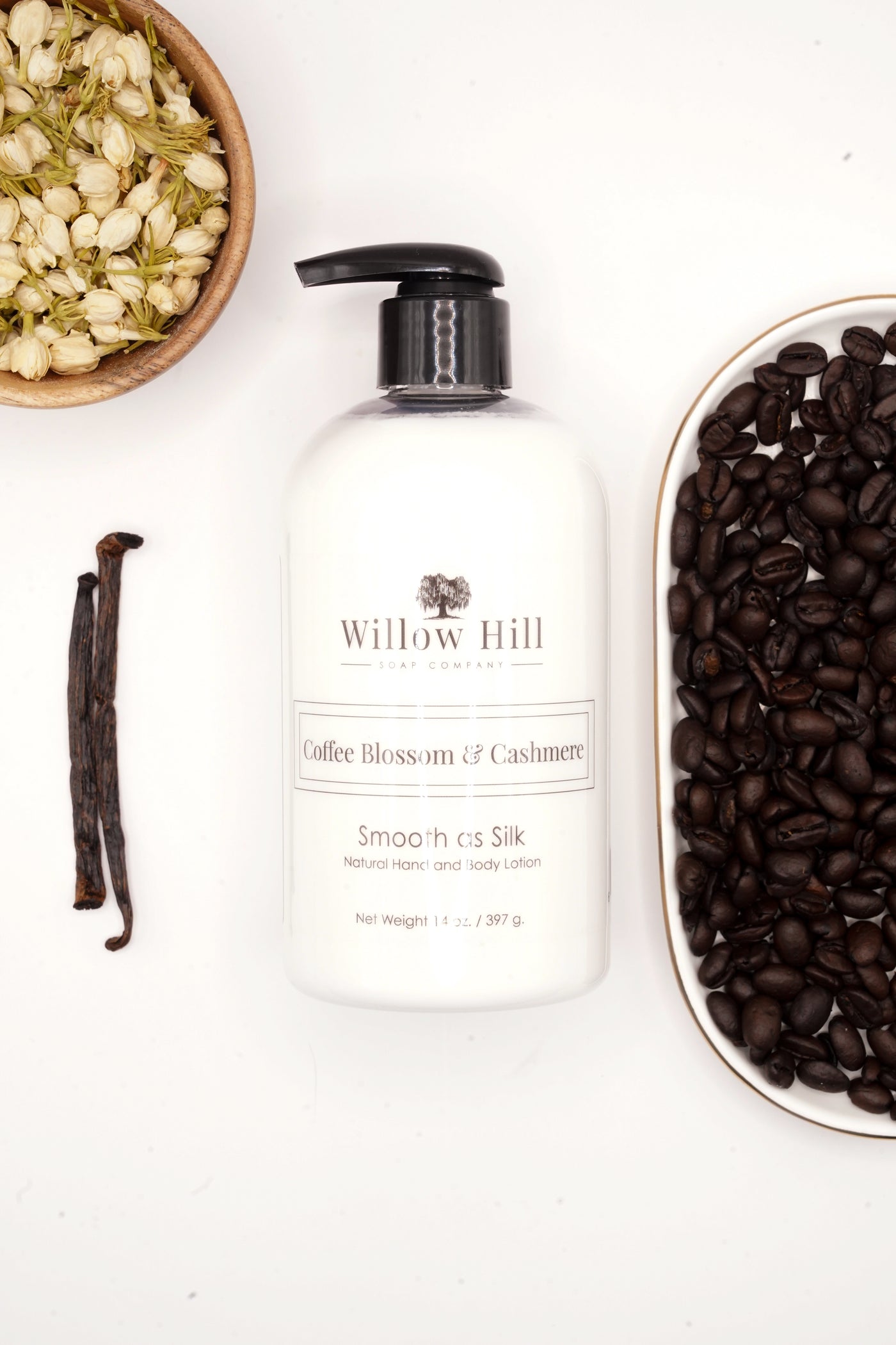 Coffee Blossom & Cashmere Smooth as Silk Lotion