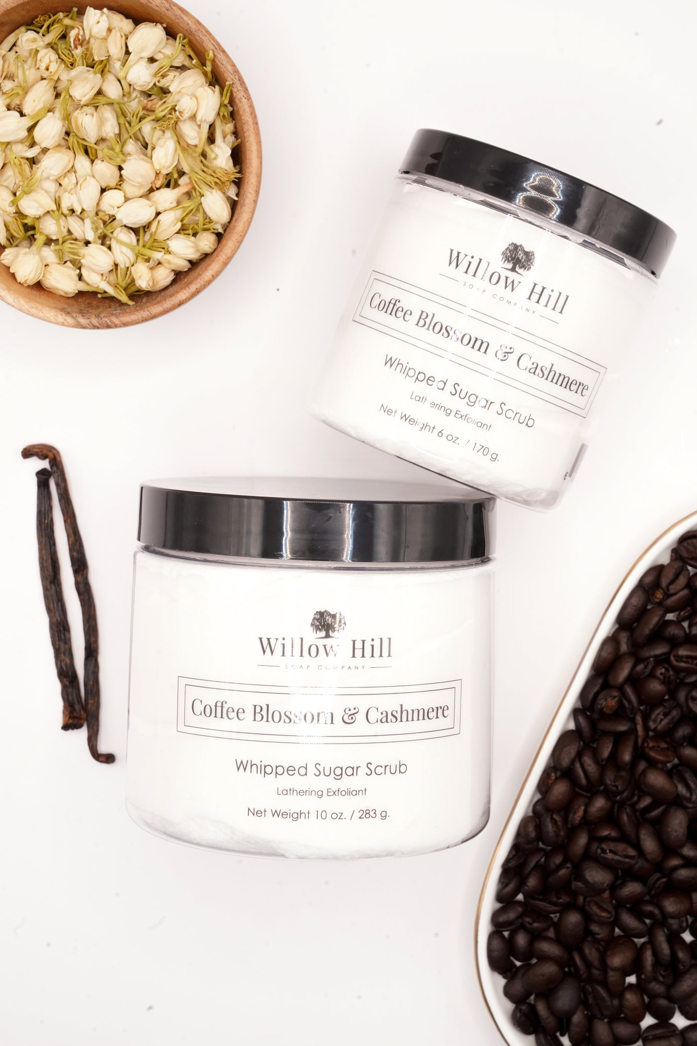 Coffee Blossom & Cashmere Whipped Sugar Scrub