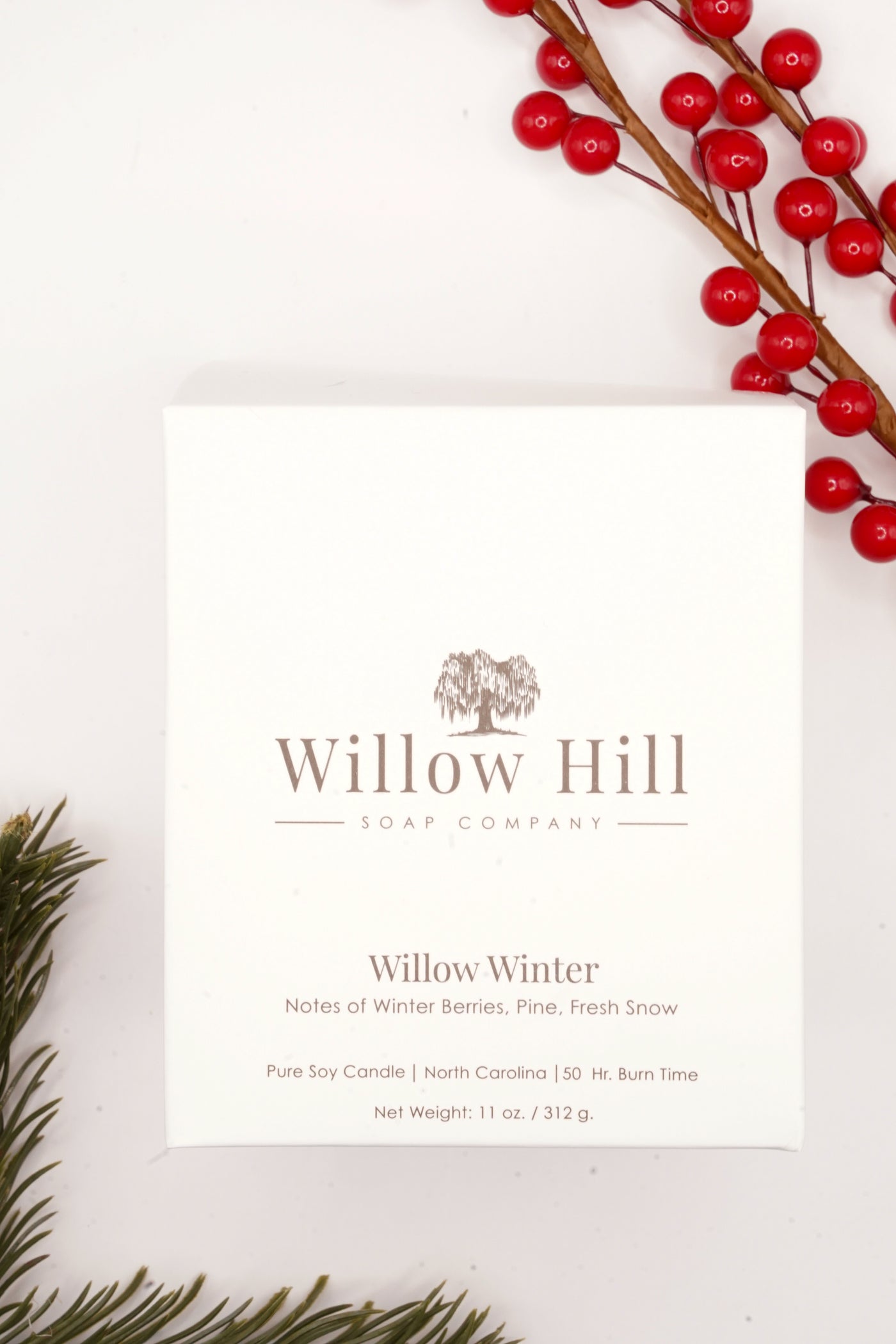 Willow Winter Soy Candle