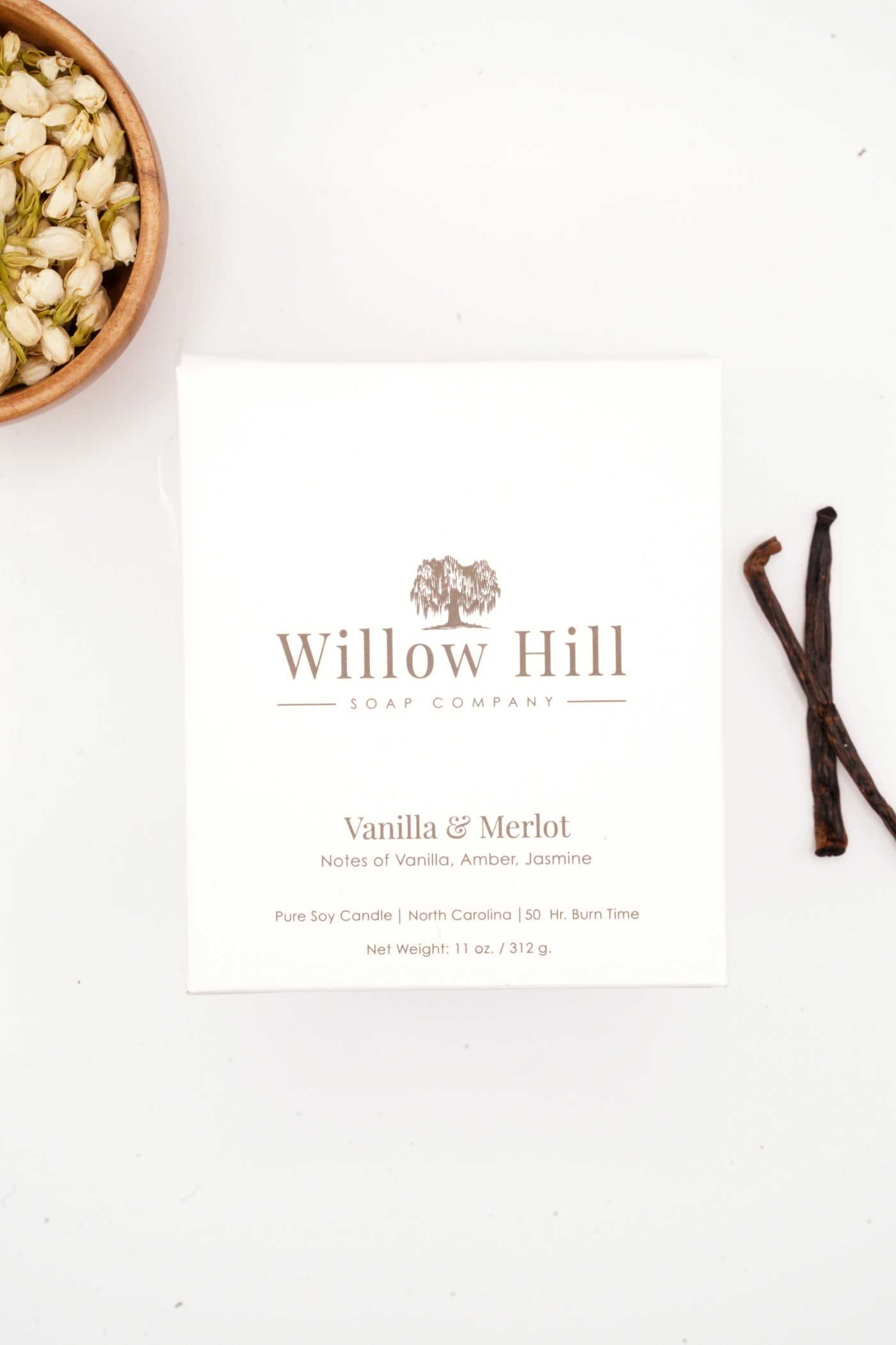 Vanilla & Merlot Soy Candle