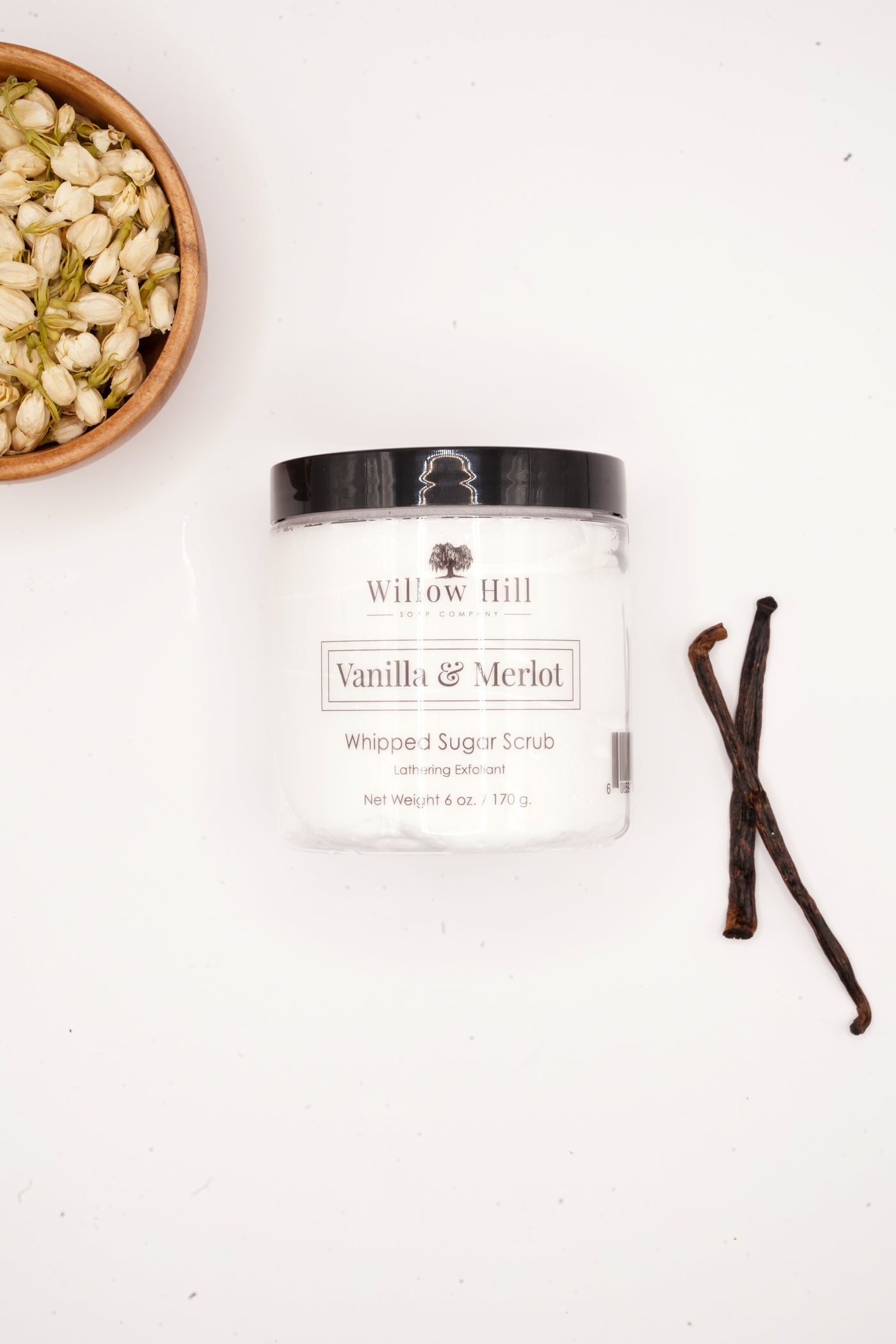 Vanilla & Merlot Whipped Sugar Scrub