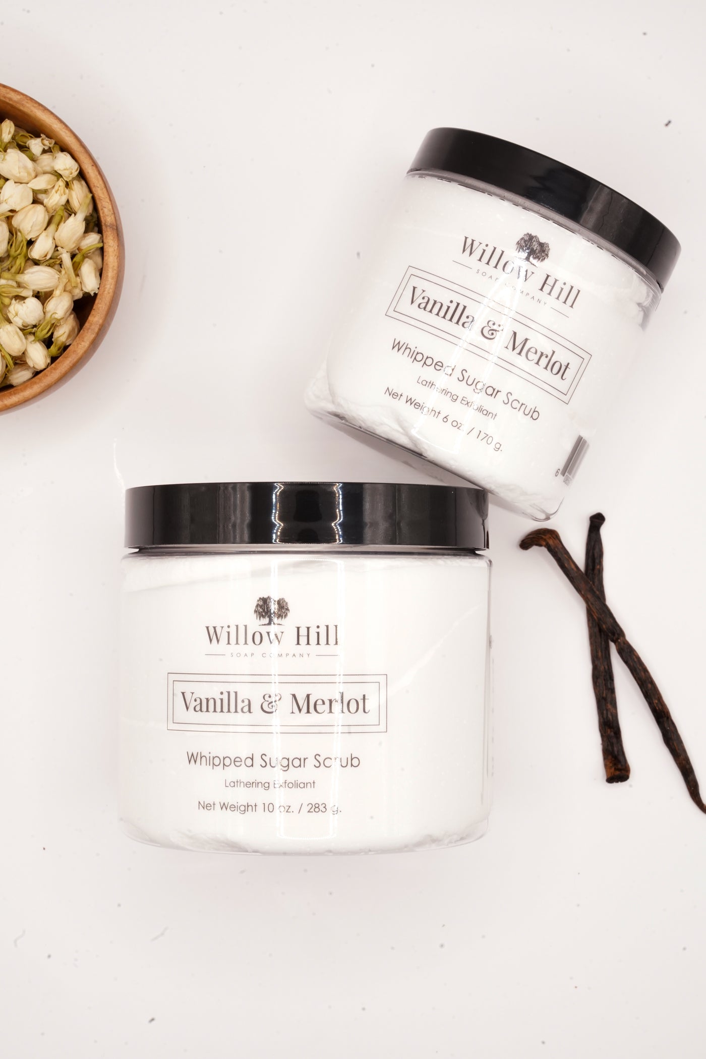 Vanilla & Merlot Whipped Sugar Scrub