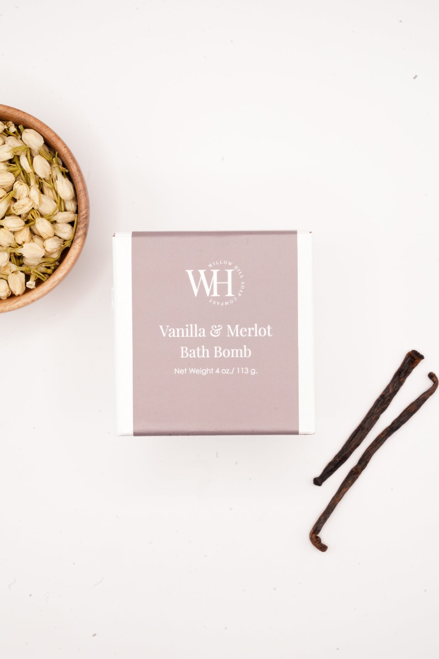 Vanilla & Merlot Bath Bomb