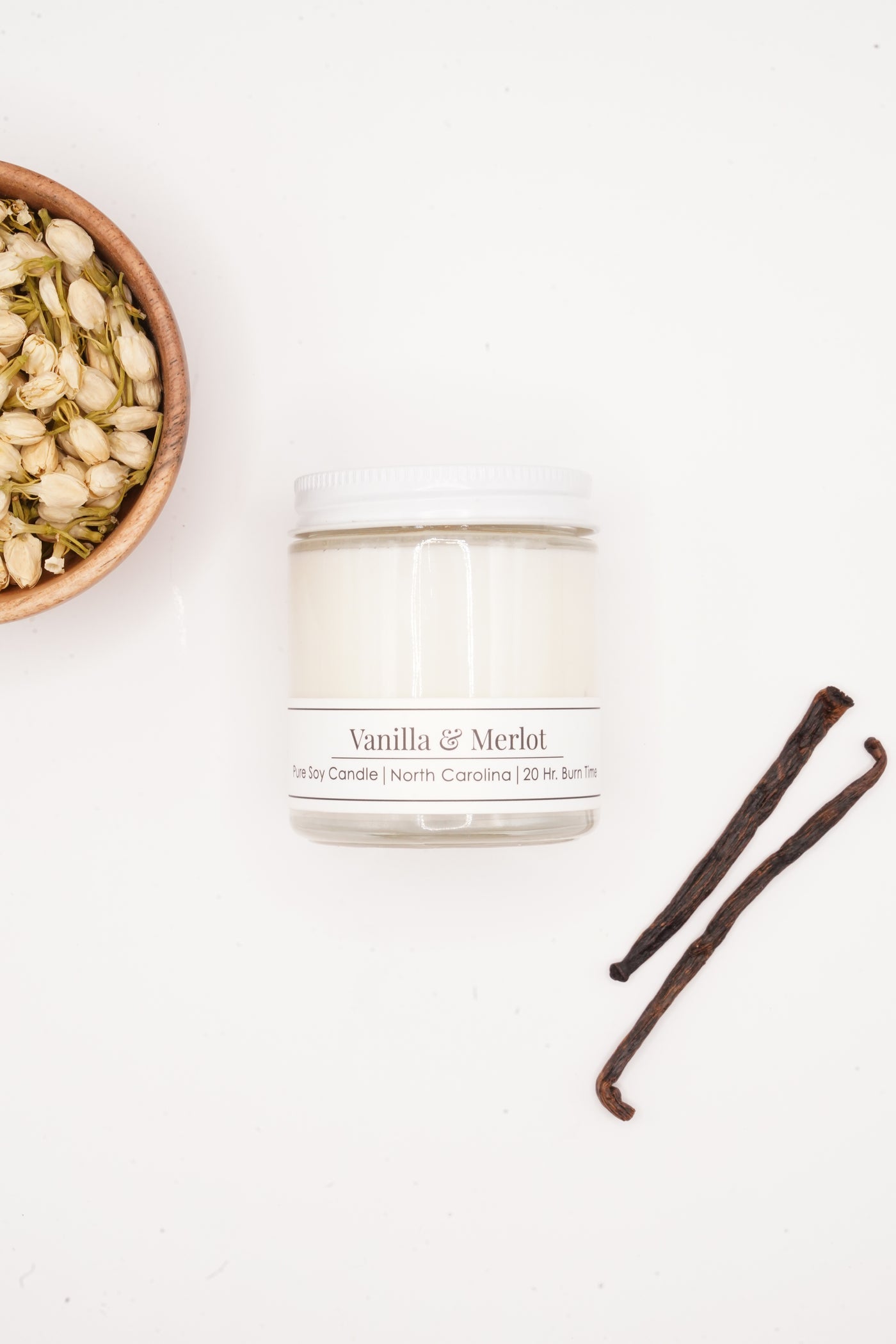 Vanilla & Merlot 4 oz Candle