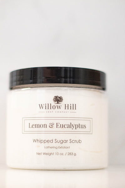 Lemon & Eucalyptus Whipped Sugar Scrub