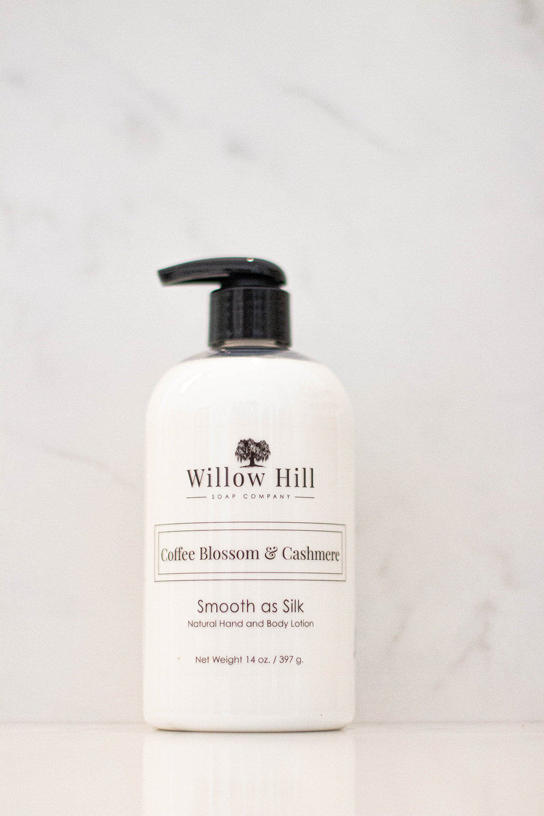 Willow Hill Soap Company Coffee Blossom and Cashmere Smooth as Silk lotion 
