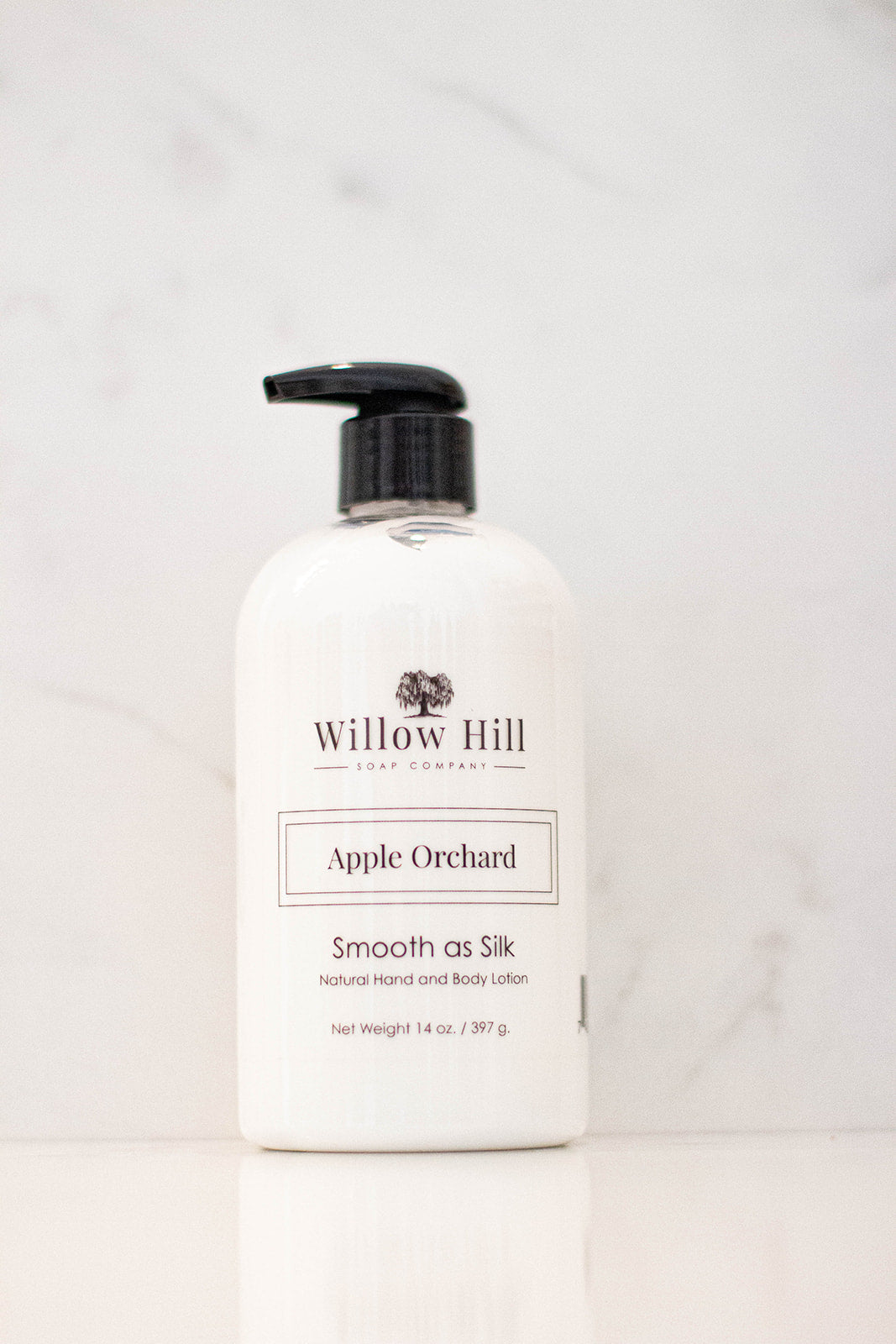Willow Hill Soap Company Apple Orchard Smooth as Silk lotion 
