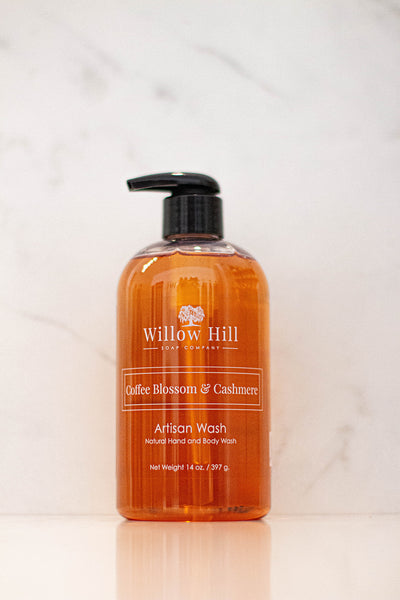 Willow Hill Soap Company Coffee Blossom and Cashmere hand and body wash