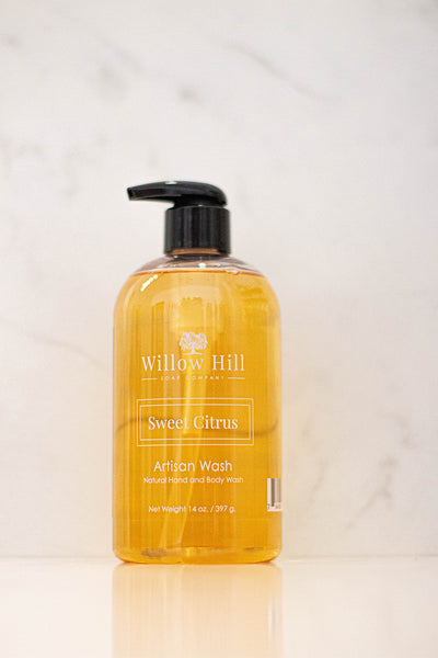 Willow Hill Soap Company Sweet Citrus hand and body wash 