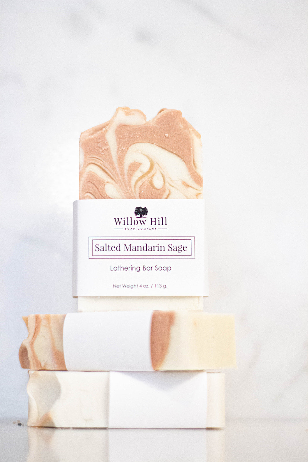 Salted Mandarin Sage Bar Soap