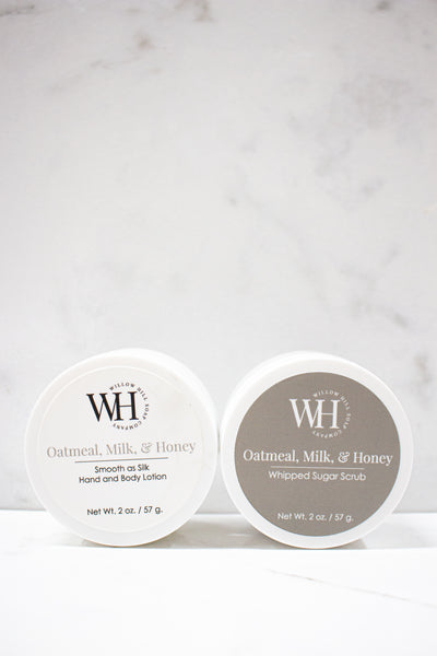 Oatmeal, Milk, & Honey 2 oz Duo Set