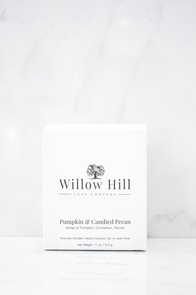 Pumpkin & Candied Pecan Soy Candle