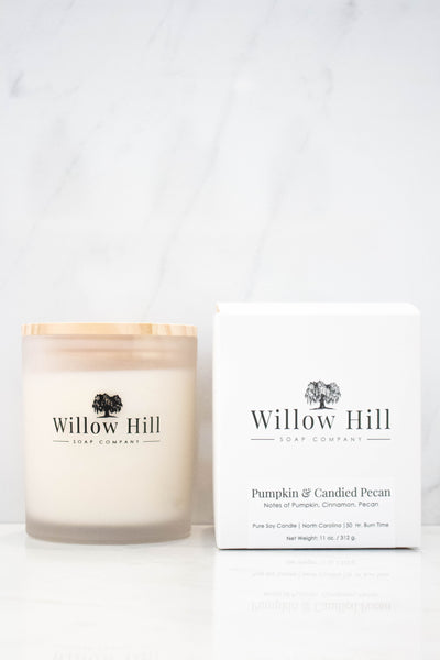 Pumpkin & Candied Pecan Soy Candle