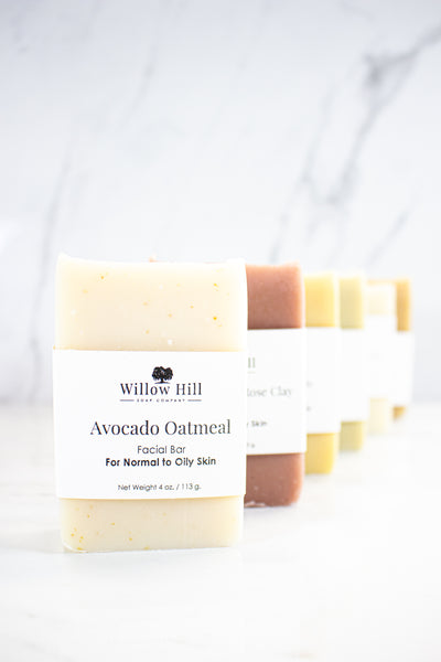 Avocado Oatmeal Facial Bar
