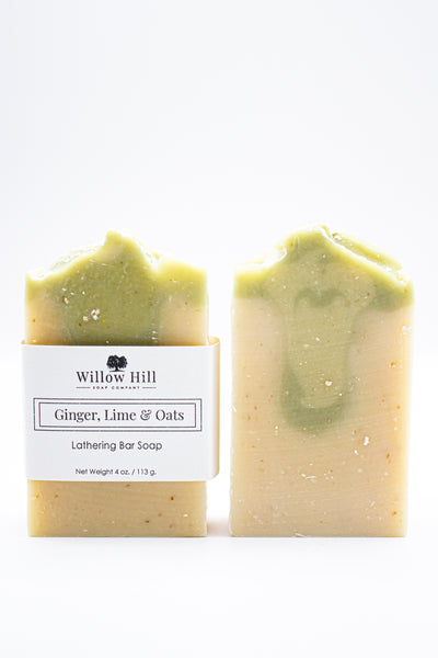 Ginger, Lime, & Oats Bar Soap