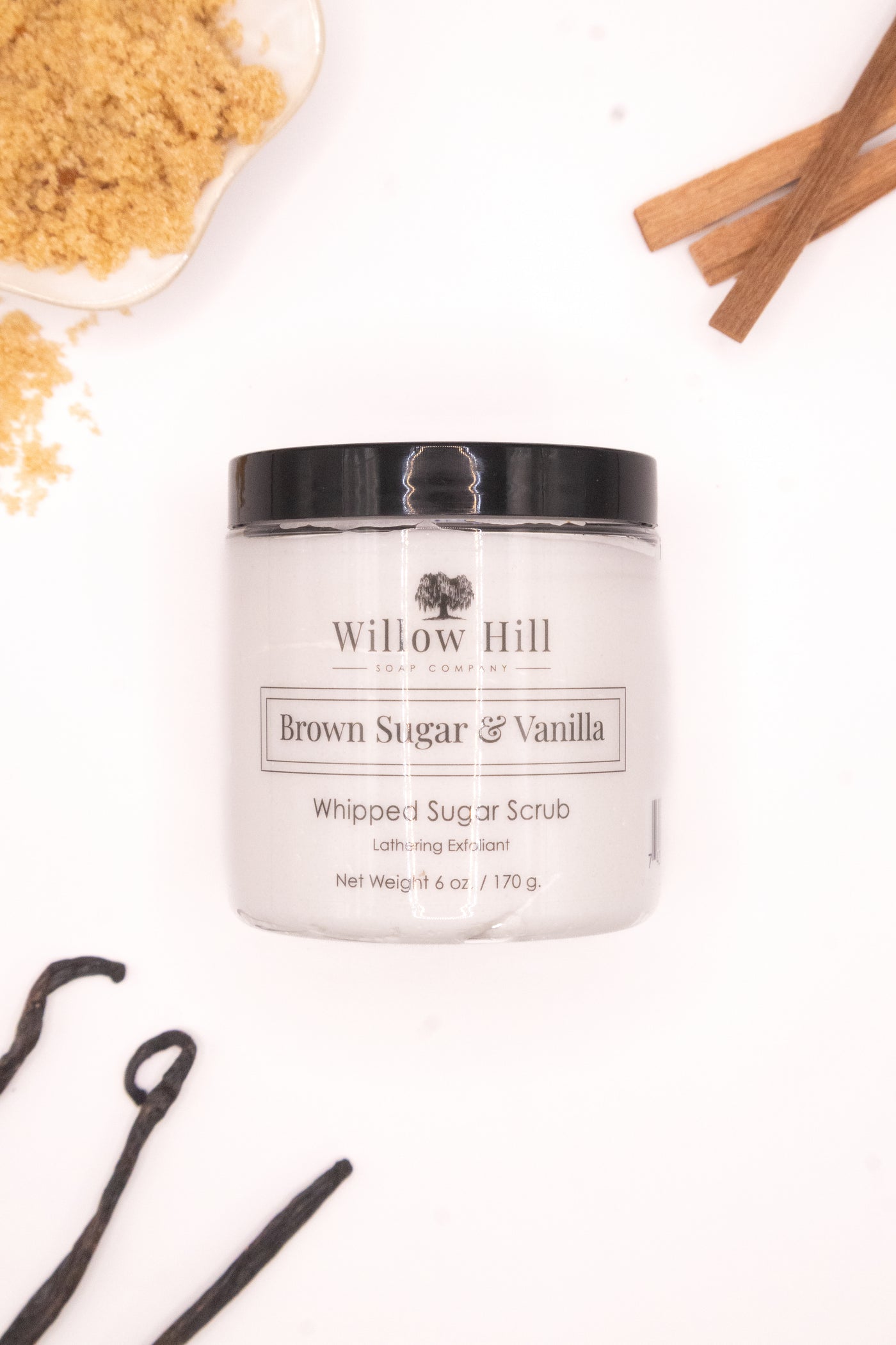 Brown Sugar & Vanilla Whipped Sugar Scrub
