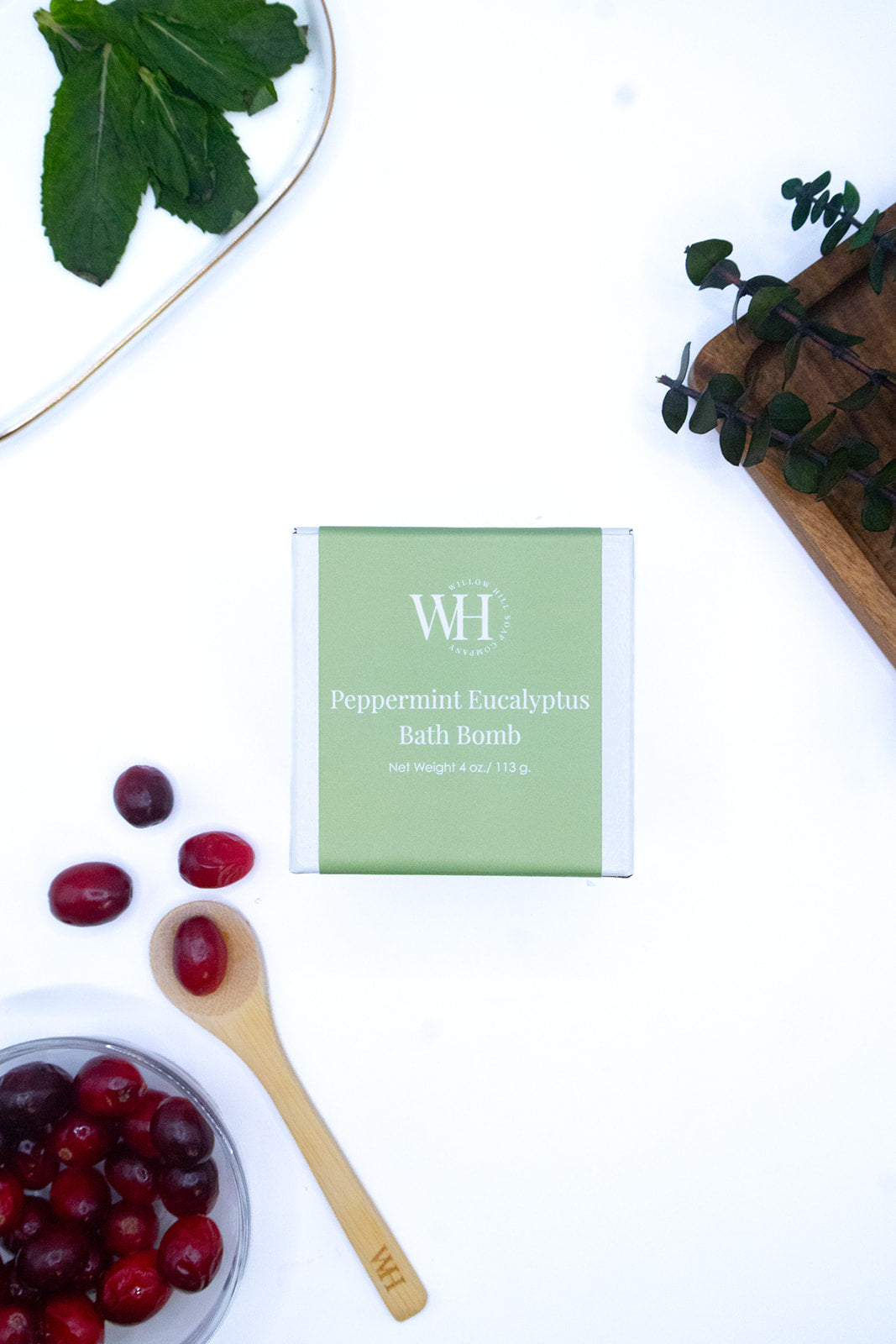 Peppermint Eucalyptus Bath Bomb