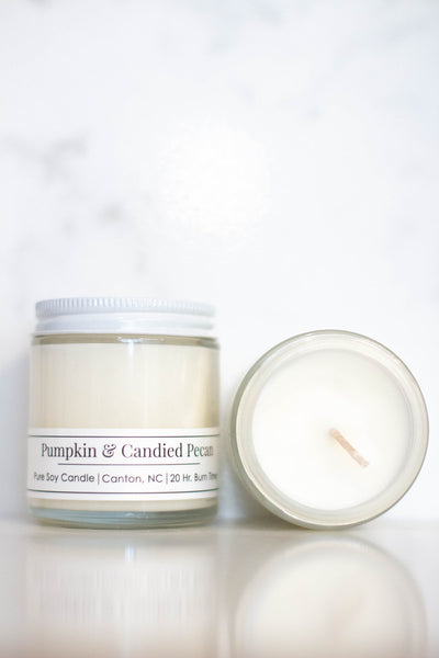Pumpkin & Candied Pecan 4 oz Candle