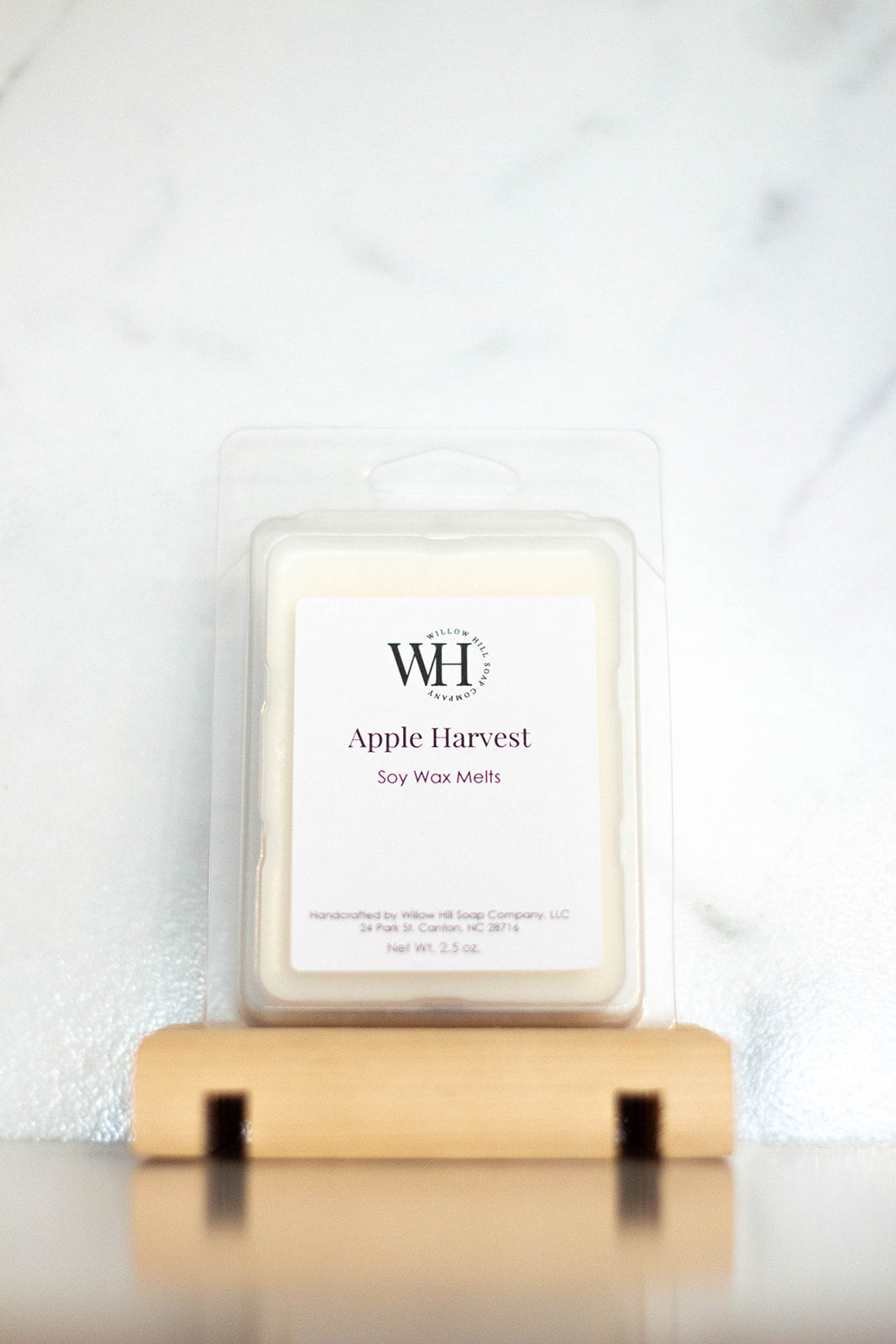 Apple Harvest soy wax melt by Willow Hill Soap Company