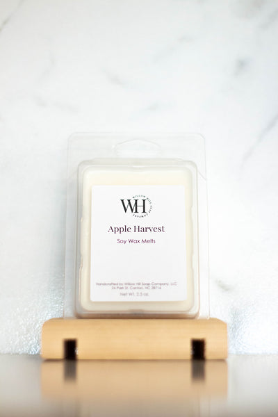Apple Harvest soy wax melt by Willow Hill Soap Company