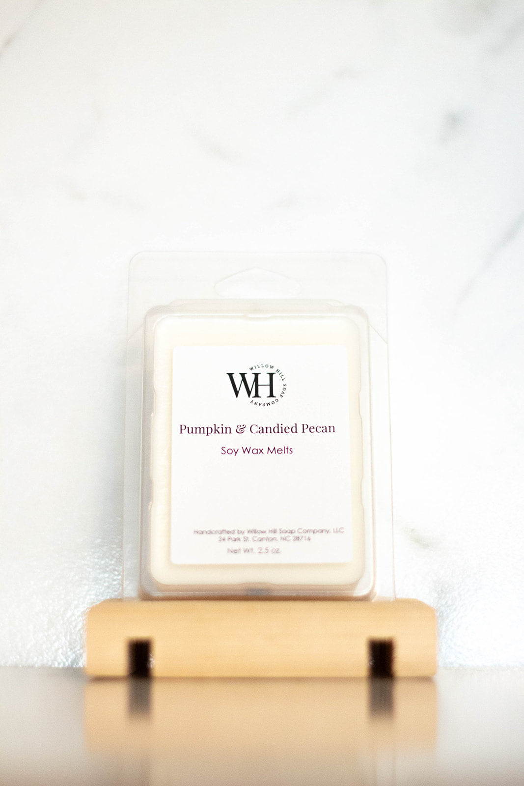 Willow Hill Soap Company Pumpkin and Candied Pecan soy wax melt 