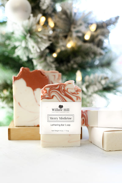 Merry Mistletoe Bar Soap