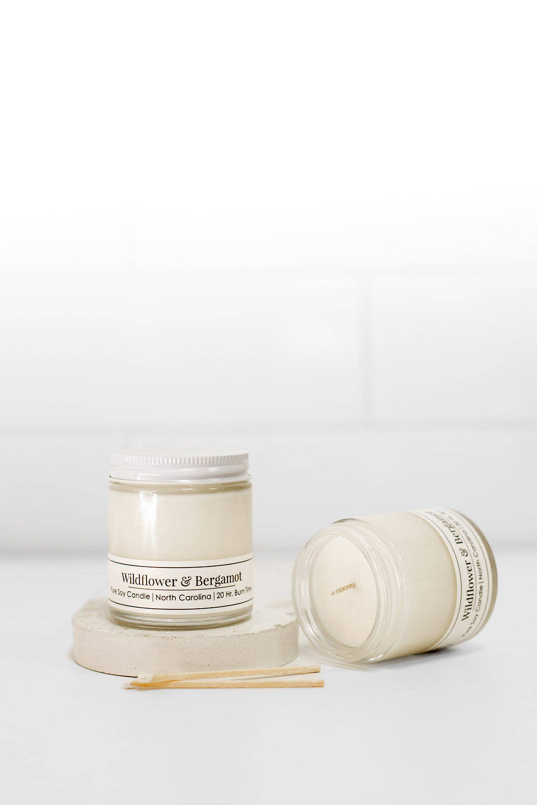Wildflower & Bergamot 4 oz Candle