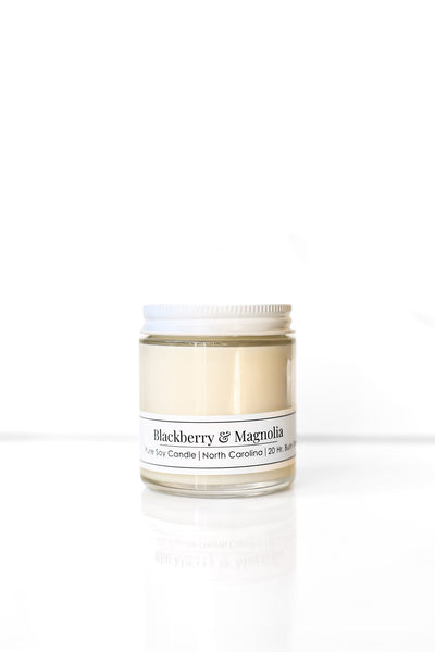 Blackberry & Magnolia 4 oz Soy Candle