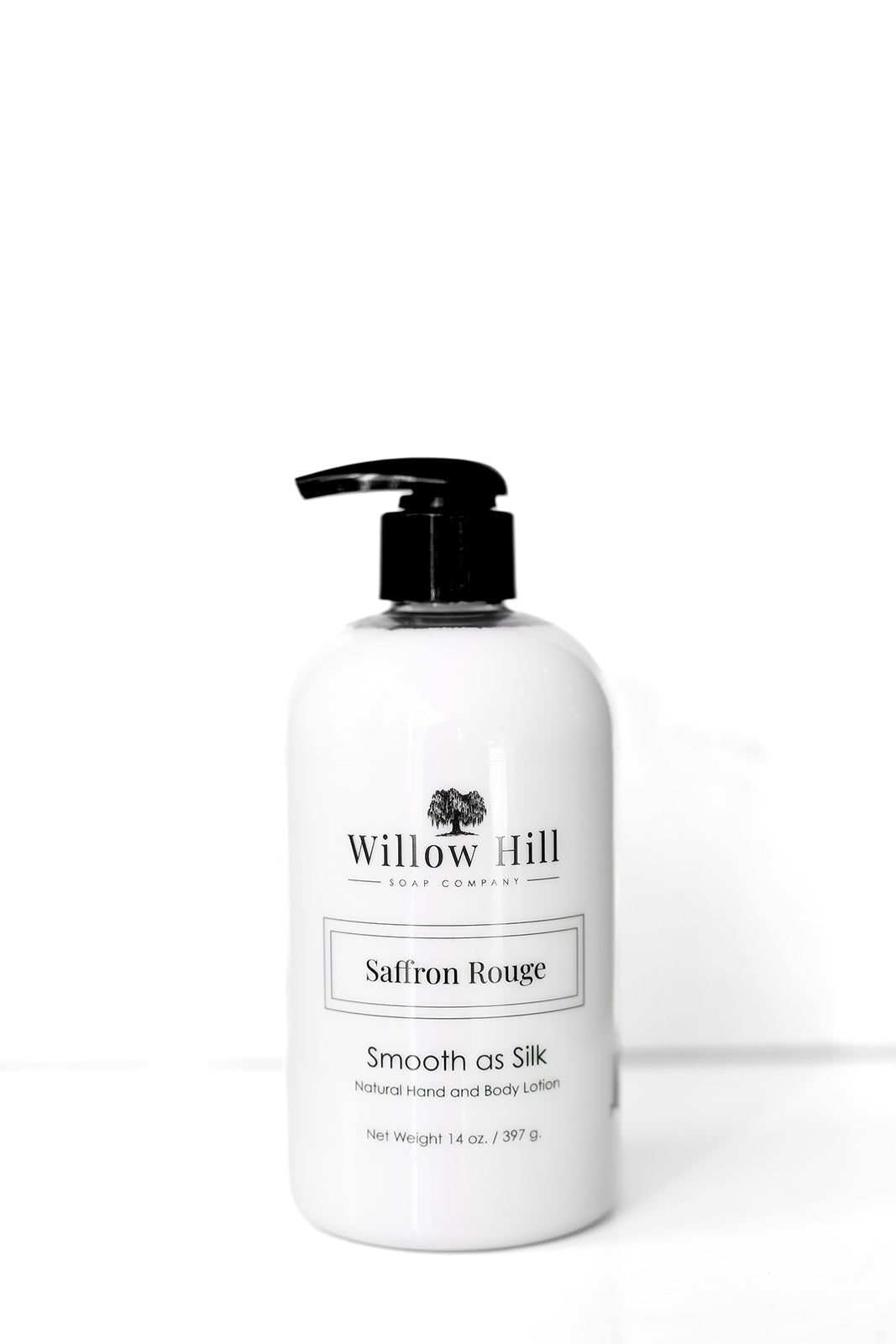 Saffron Rouge Smooth as Silk Lotion – Willow Hill Soap Company