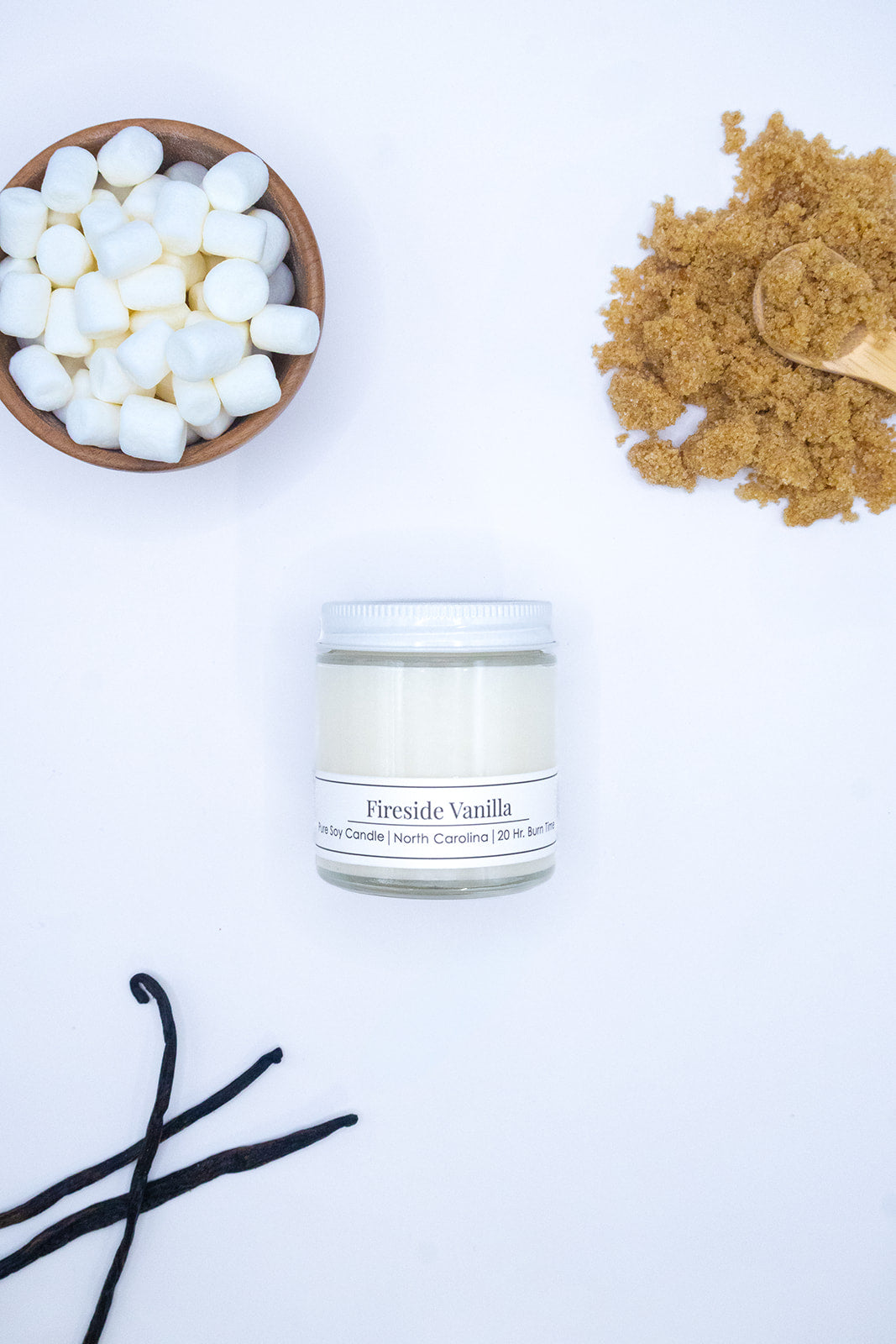 Fireside Vanilla 4 oz Candle