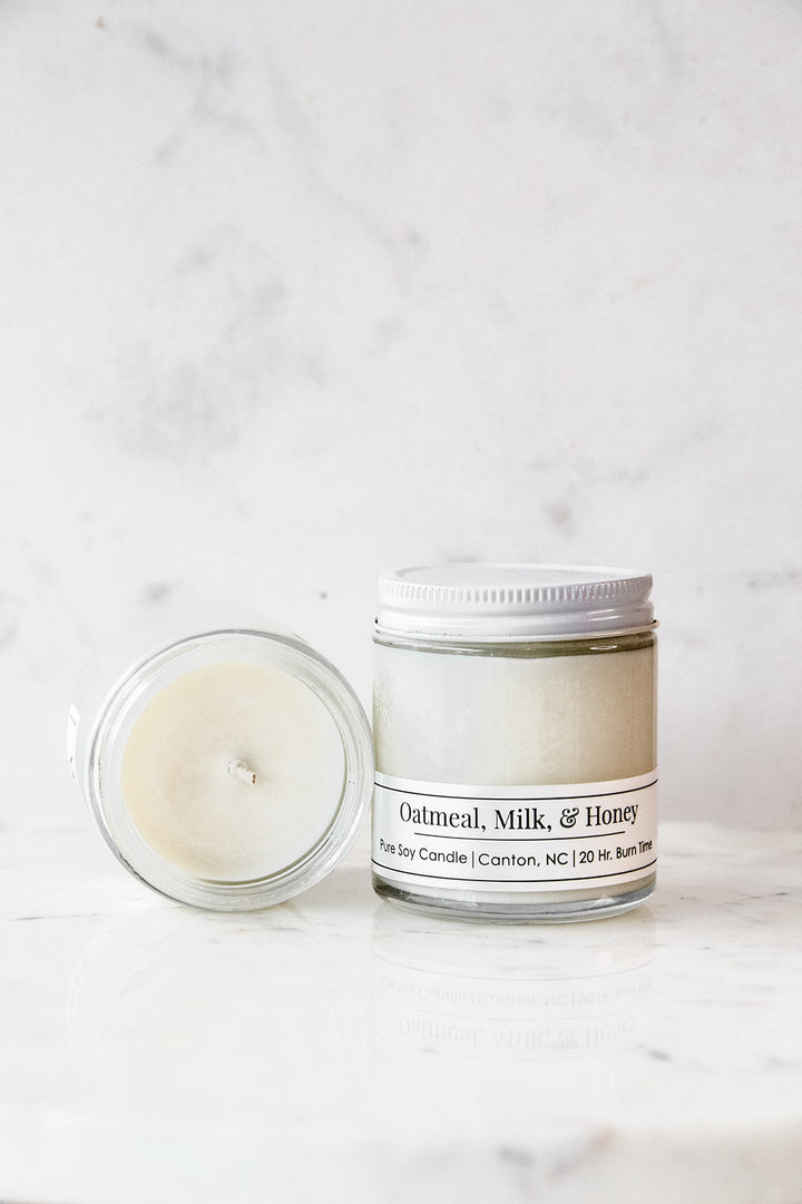 Oatmeal, Milk, &amp; Honey 4 oz Soy Candle