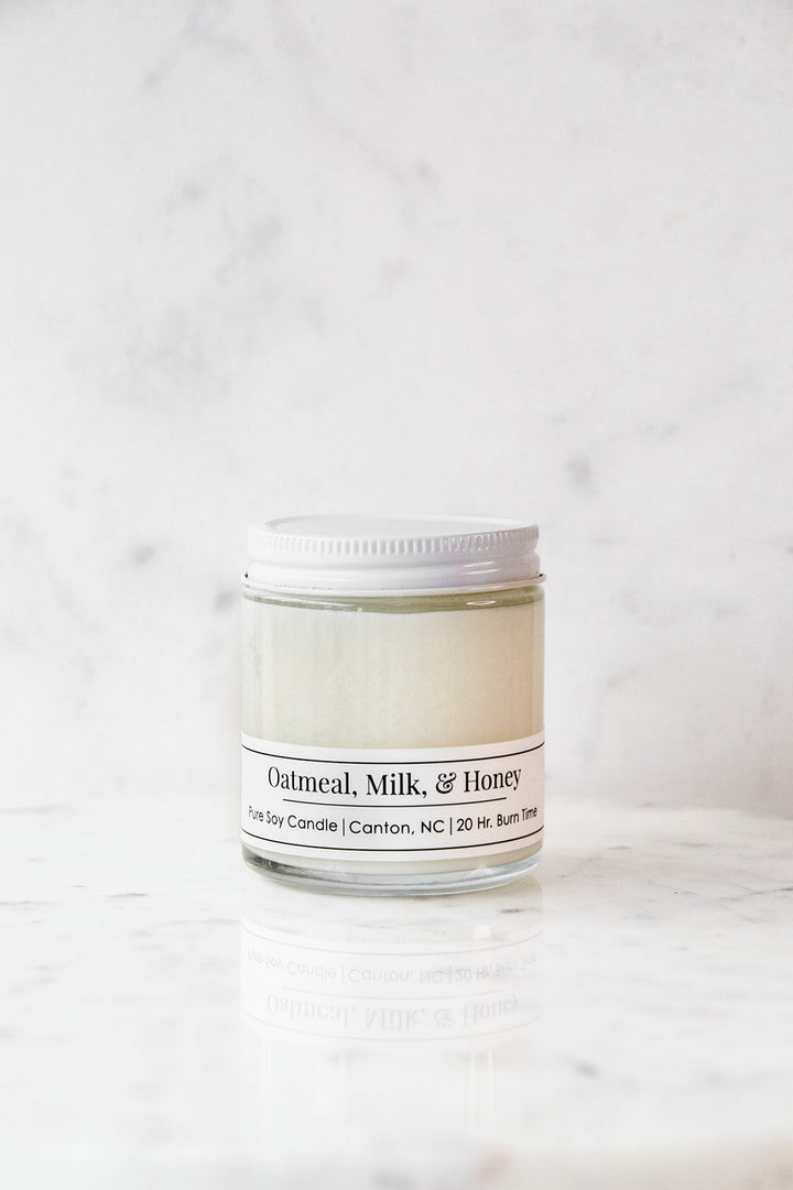 Oatmeal, Milk, &amp; Honey 4 oz Soy Candle