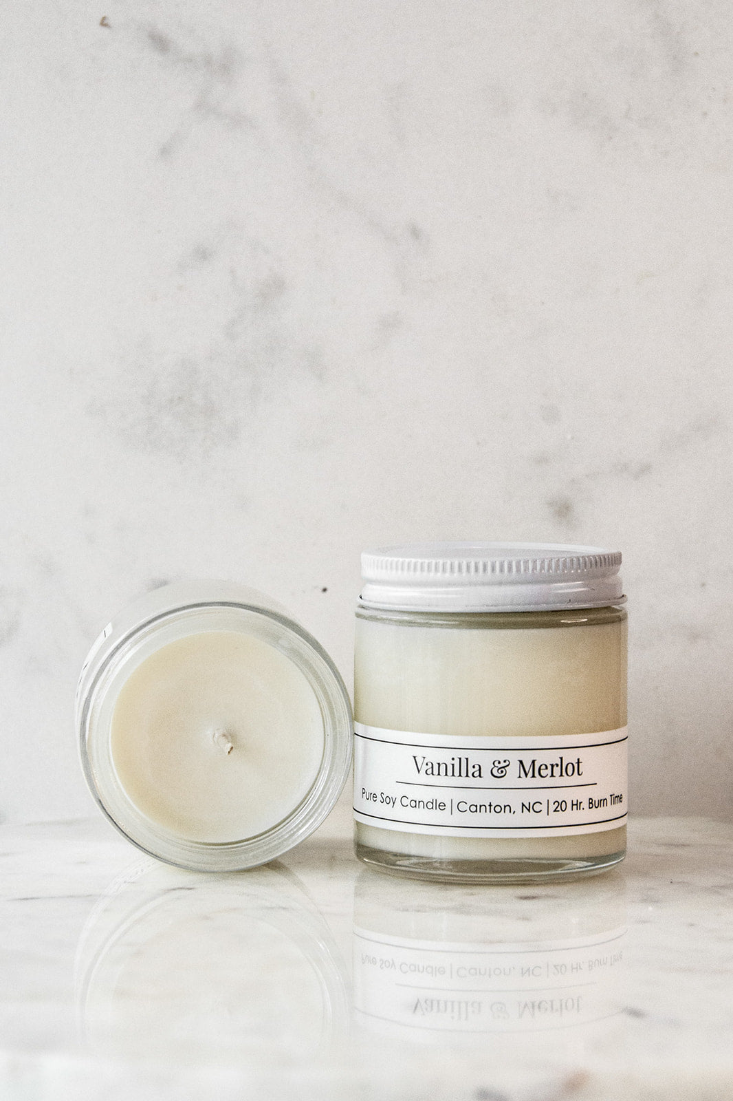 Vanilla & Merlot 4 oz Candle