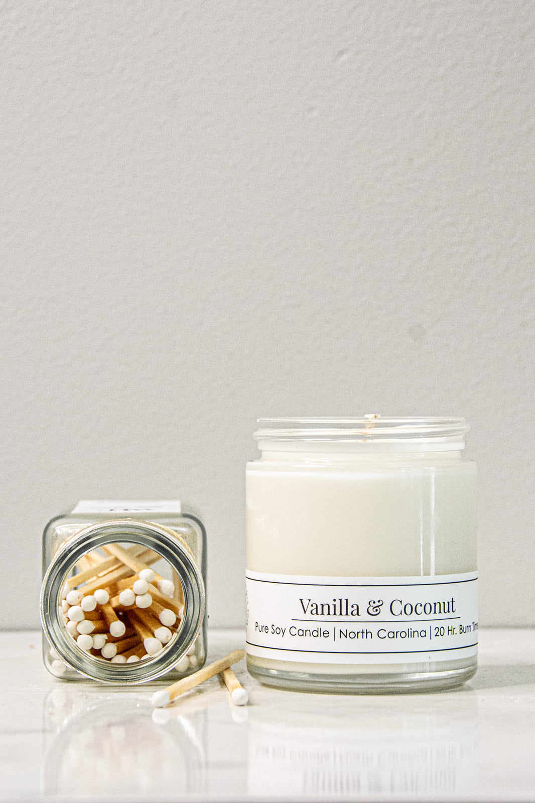 Vanilla & Coconut 4 oz Candle