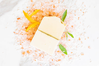 Salted Mandarin Sage Bar Soap