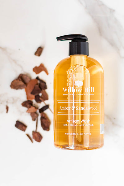 Amber & Sandalwood Artisan Wash